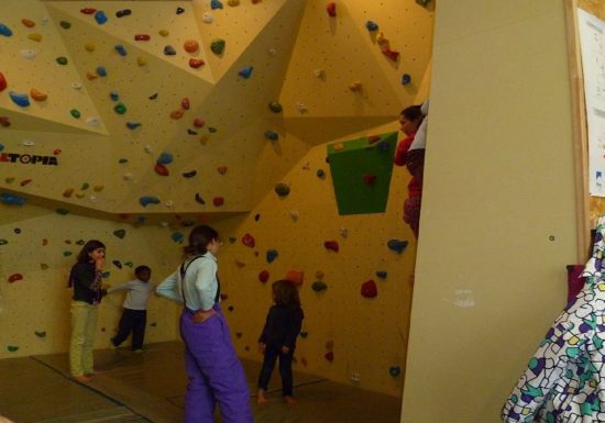 Pan d’escalade intérieur