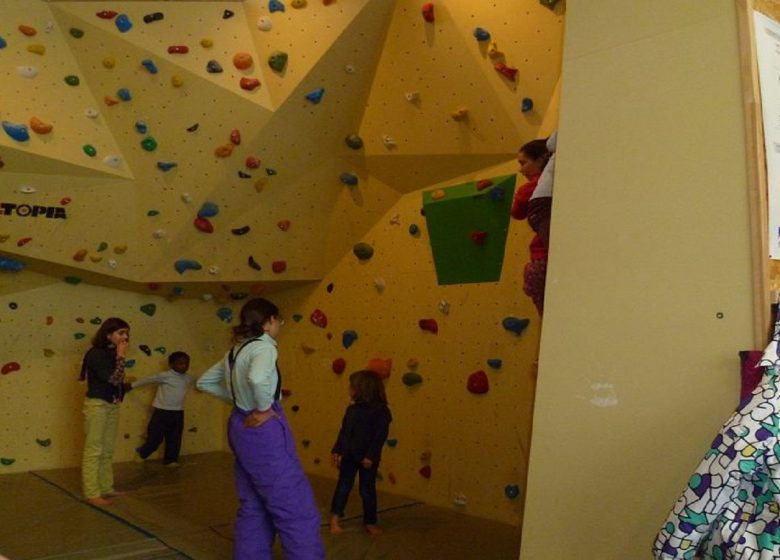 Padella da arrampicata indoor