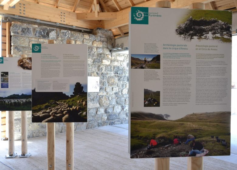 Exposición del Parque Nacional de los Pirineos