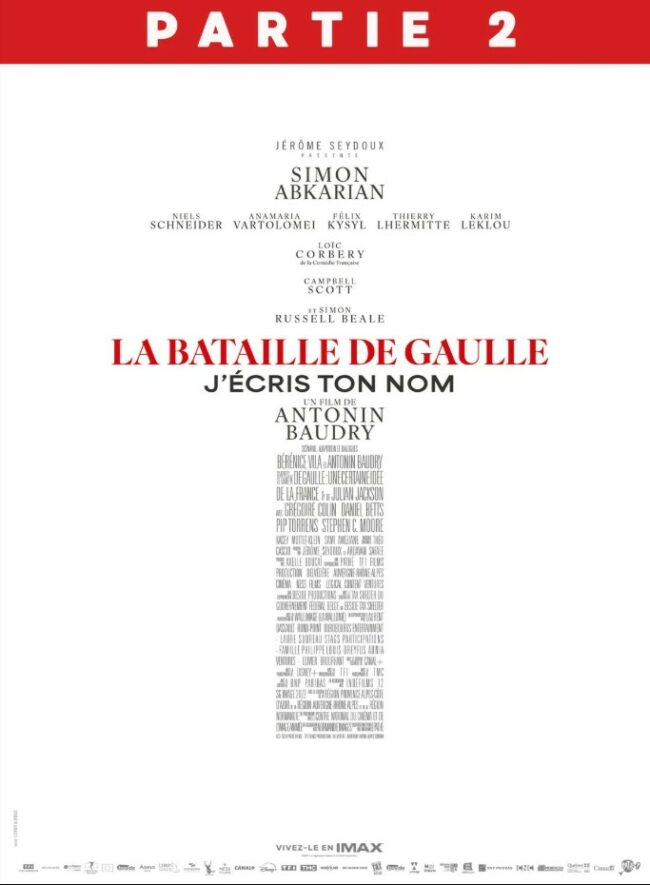 Cinéma Arudy : La bataille De Gaulle : Partie 2 – J&rsquo;écris ton nom