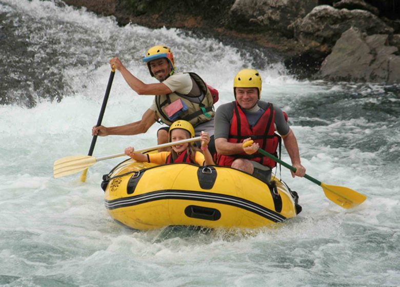 Traqueurs – Journée Raft sur le Gave d’Ossau – Parcours Buzy