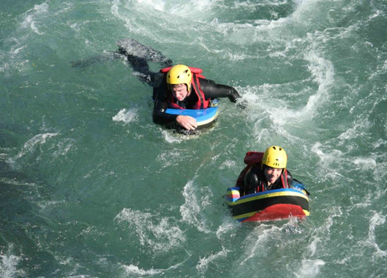 Descente en Hydrospeed avec Traqueurs de Vagues