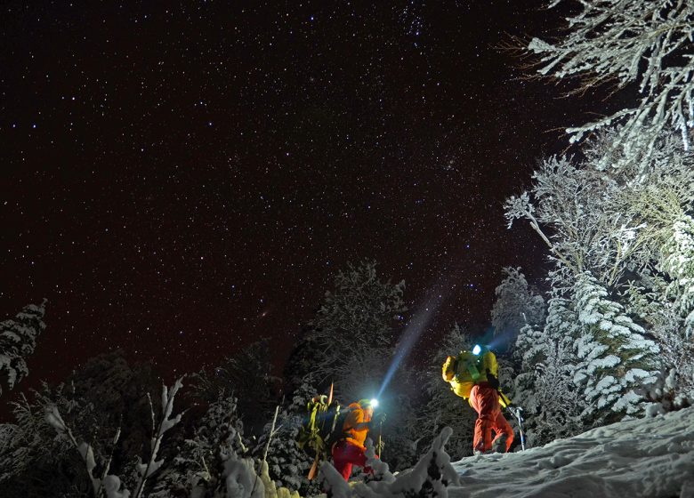 Comme un indien à la neige