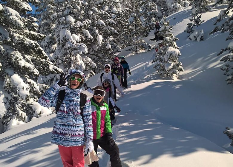 Journée raquettes dans le Parc National