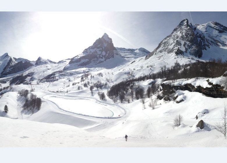 Ciaspole speciali Terra Aventura de Gourette - Les Géo 'font du ski