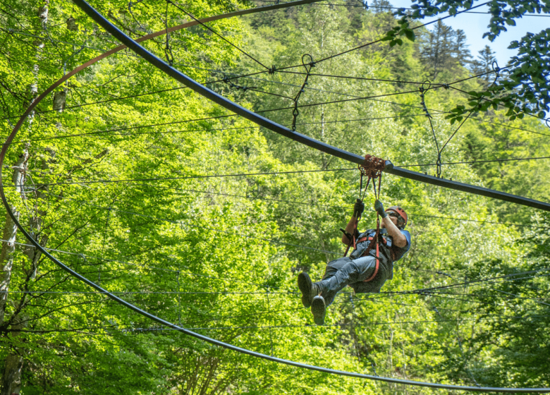 Tyrolienne à virages d&rsquo;Artouste