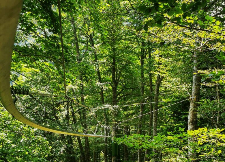 Tyrolienne à virages d’Artouste