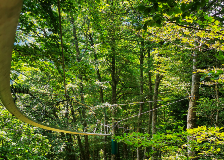 Tyrolienne à virages d’Artouste