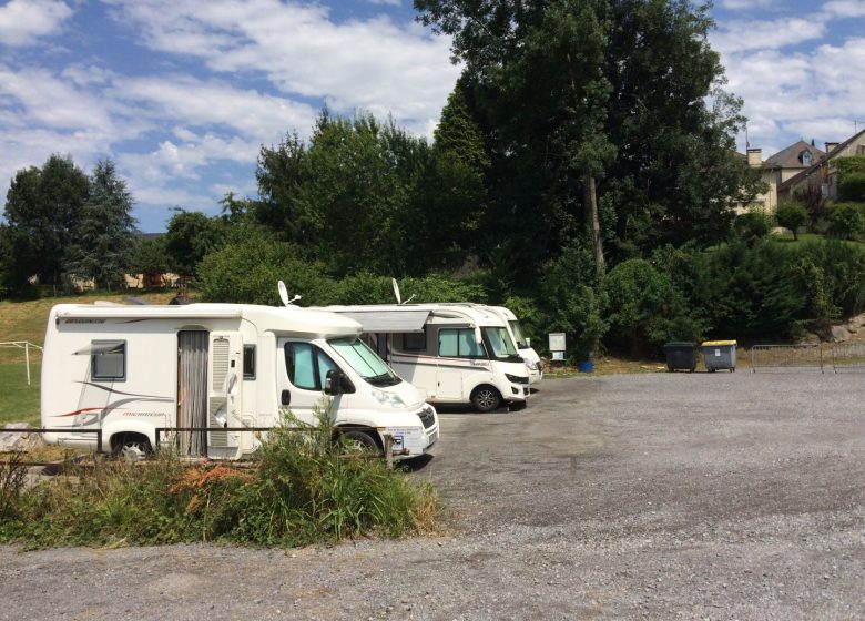 Aire de camping-car de Rébénacq