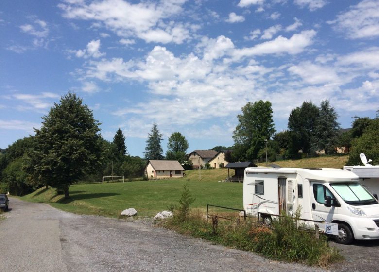 Aire de camping-car de Rébénacq