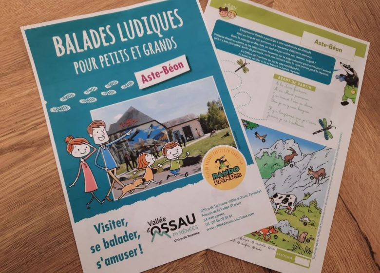 Randoland – Visite ludique d’Aste-Béon en famille