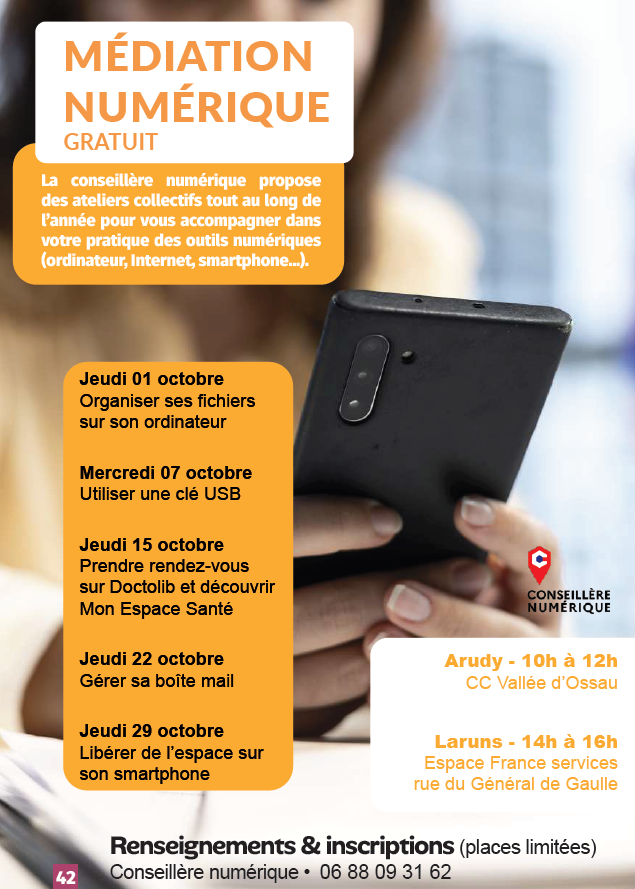 Atelier numérique – Organiser ses fichiers sur son ordinateur