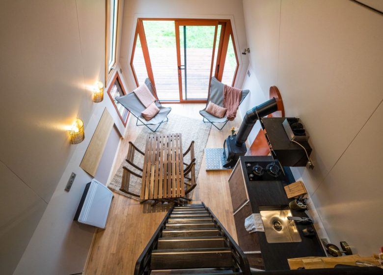 Refuge out of the city – La Cabane