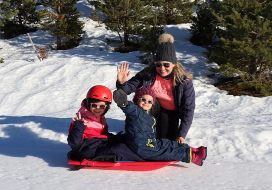 Happy luge