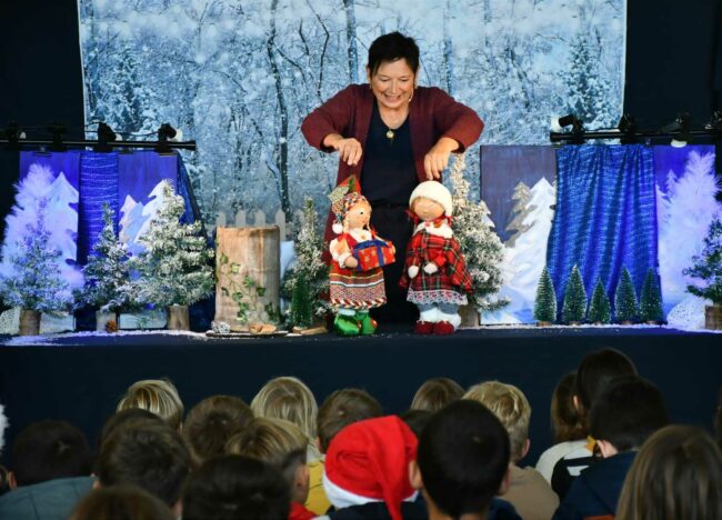 🪆 Spectacle de marionnettes « Le cadeau de Noël perdu »
