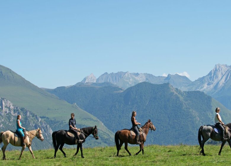 Chevauchée Pyrénéenne Les chevaux d’Ossau – Accompagnateur équestre